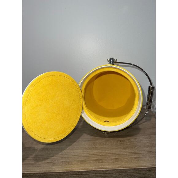 Louis Vuitton Yellow LV Paint Can Monogram Top Handle Shoulder Crossbody Bag - Picture 13 of 14